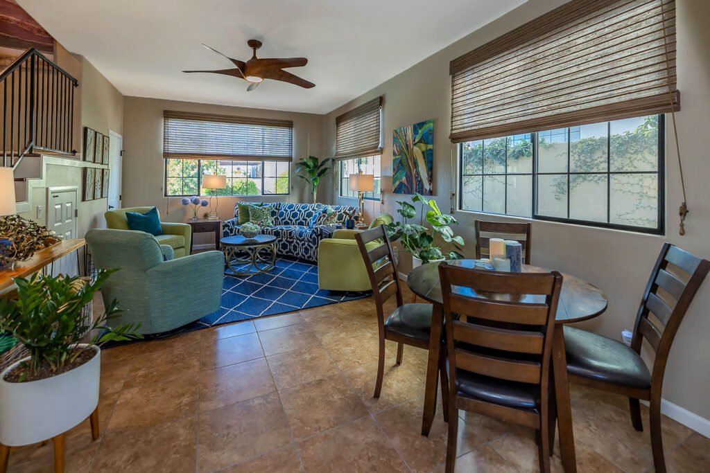 Colorful Living Room Furniture and Decor